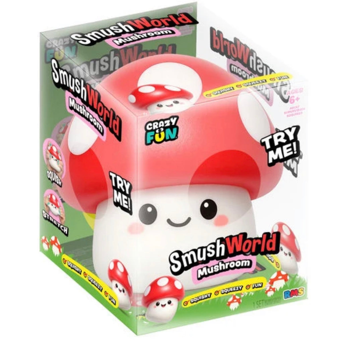 SmushWorld™ Mushroom Squishy Preorder Shipping in November