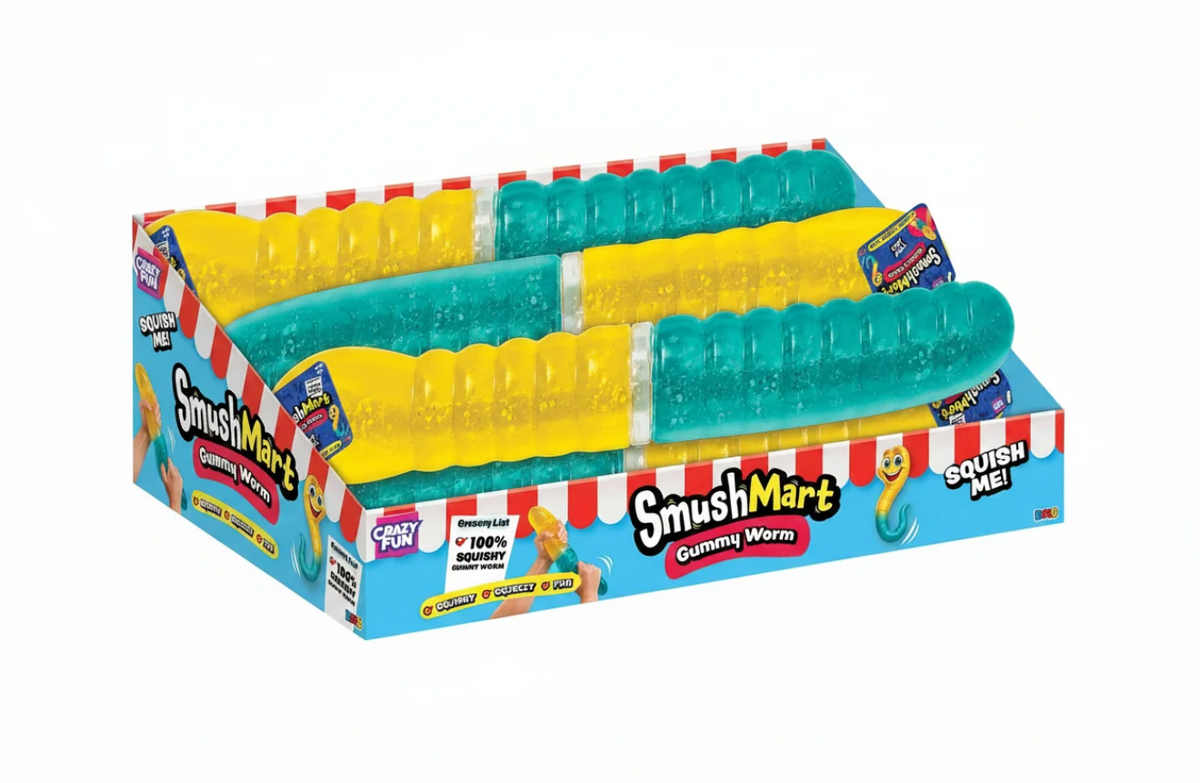 SmushMart™ Gummy Worm Squishy PREORDER